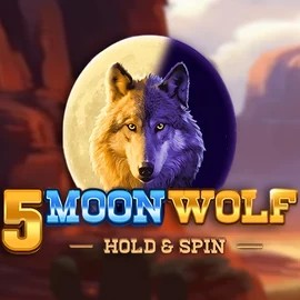 5 Moon Wolf logo by Apparat Gaming at Betalice Casino5 Moon Wolf