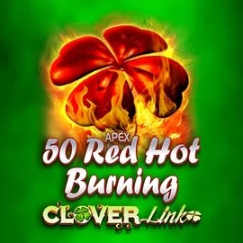 50 Red Hot Burning Clover Links game by Novomatic – logo hosted on Betalice Casino