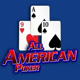 All American Poker online game logo by RTG (Reel Time Gaming) on betsalice.com