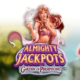 Official Jackpots logo: Almighty Jackpots: Garden of Persephone by Novomatic at Betalice Casino