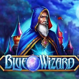 Blue Wizard logo by Quickspin at Betalice Casino