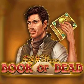 Book of Dead online game logo by Play'n GO on betsalice.com