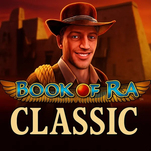 Book of Ra Classic slot icon by Novomatic, available at Betalice Casino
