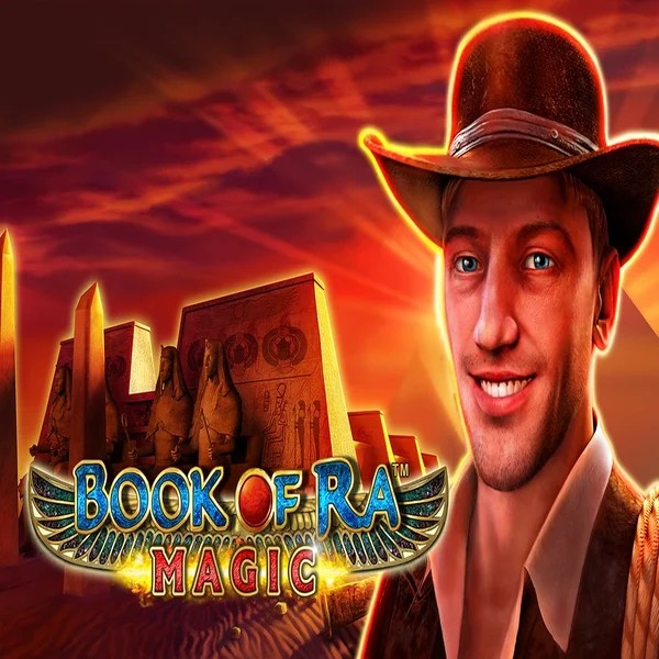 Book of Ra Magic casino game by Greentube – featured logo at Betalice Casino