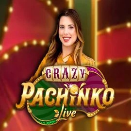 Crazy Pachinko slot visual from Evolution available on betsalice.com