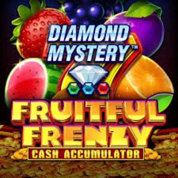 Diamond Mystery Fruitful Frenzy Cash Accumulator by Greentube, showcased at betsalice.com – game logo