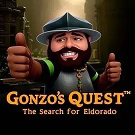 Slots logo of Gonzo's Quest from NetEnt at Betalice Casino