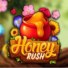 Honey Rush slot logo by Play'n GO at Betalice Casino