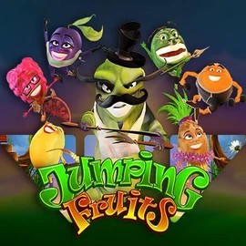 Jumping Fruits logo by Wazdan at Betalice Casino