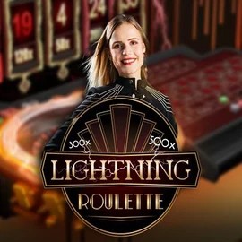 Lightning Roulette logo by Evolution Betalice Casino
