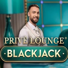 Privé Lounge Blackjack slot logo by Pragmatic Play at Betalice Casino
