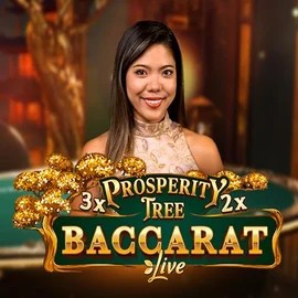 Prosperity Tree Baccarat logo – Live Casino by Evolution at Betalice Casino