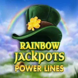 Official Jackpots logo: Rainbow Jackpots Power Lines by Red Tiger Gaming at Betalice Casino
