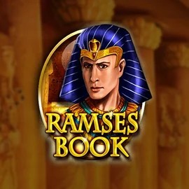 Ramses Book Deluxe slot logo by Gamomat at Betalice CasinoRamses Book Deluxe
