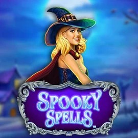 Spooky Spells online game logo by Novomatic on betsalice.com