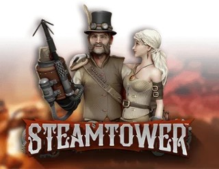 Steam Tower Slot logo by NetEnt at Betalice Casino