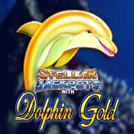 Dolphin Gold with Stellar Jackpots logo by Lightning Box Game at Betalice Casino