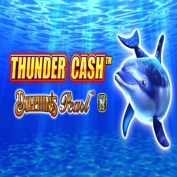 Thunder Cash Dolphins Pearl slot visual from Novomatic available on betsalice.com