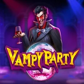 Vampy Party slot logo by Pragmatic Play at Betalice Casino